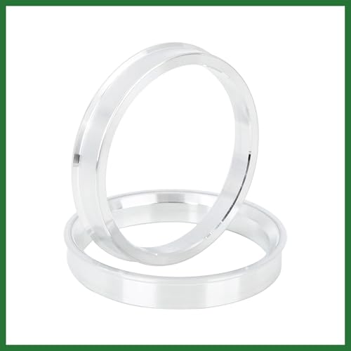 Motoforti 4pcs 65.1 to 57.1 mm Aluminium Alloy Hub Centric Rings