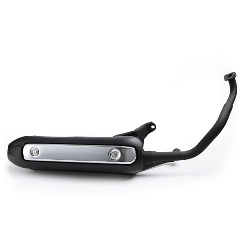 Minho Muffler Exhaust Header Tail Pipe Fits for Gy6 125cc 150cc TaoTao Vitacci Spark Zoom 150 Gas Engine Scooters Ideal for Moped Gator 150 f2 Riders