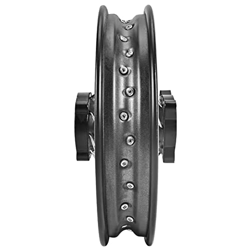 Trkimal Rear Wheel Rim Hub for Motocross Off Road Dirt Pit Bike (80/100-12 (15mm Bearing)) - size: 80/100-12 (15mm Bearing)