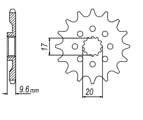 428 Motorcycle Chain and Sprocket Kit compatible with KTM 85SX 2018-2024 | Husqvarna 85 TC 2018-2024 | Gas Gas 85 MC 2022-2024