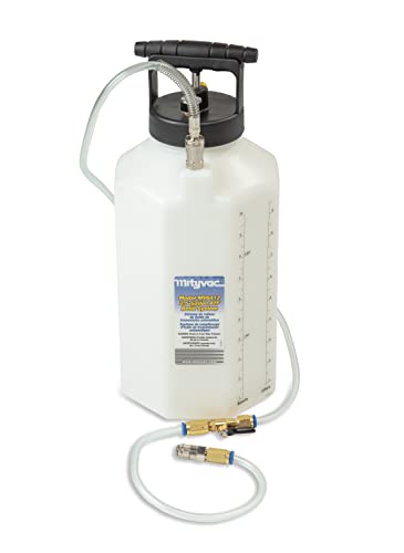 Mityvac MV6412 ATF Pneumatic Refill System; Air Operated, Services Sealed Automatic Transmissions with up to 2.5 Gallons of Fluid; Includes Quick-Change Style Accessory Connections - style: MV6412