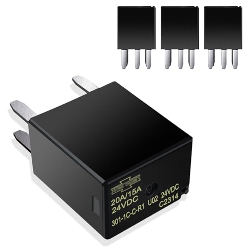 Automotive Purpose Relays 301-1C-C-R1-U02-24VDC 5 PIN (4Pack) - size: 4Pack-24VDC-U02