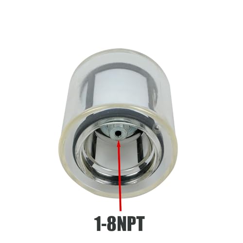 4PCS 416-5884 1/8NPT Fuel Filter Compatible with Caterpillar CAT 226D 232D 236D 239D 297D2 297D2XHP 299D 272D 272DXHP 279D 287D 289D Compact Track Loader Replace 4165884