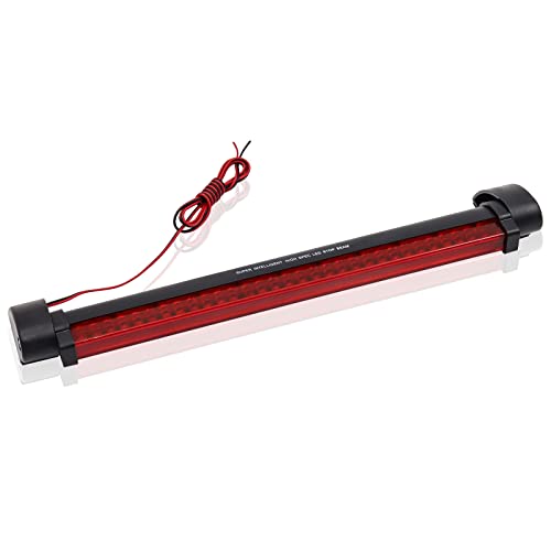 LED 3rd Brake Light, Center High Mount Brake Stop Light, 32led Red Trailer Light Bar, Third Tail Light 12V 1Pcs - size: 32LED