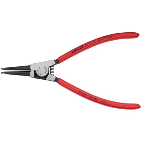 KNIPEX External Snap Ring Pliers-Forged Tips - size: 7.25 inch