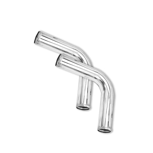 SUNROAD 8PCS 3" Aluminum Intercooler Tube, Universal Fit,Silver