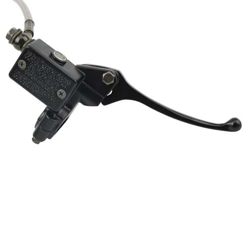 Front Disc Brake Master Cylinder Caliper Assembly with Brake Pad Compatible with 50cc 70cc 90cc 110cc 125cc SSR Chinese ATV Dirt Bike Pit Bike Quad