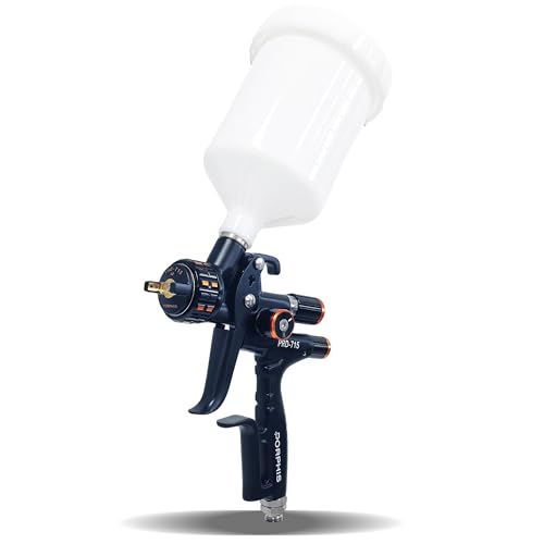 Automotive Refinishing Spray Gun PRD-715 Middle Pressure 1.2mm Nozzle Paint Spray Gun, Black - size: Nozzle - 1.2