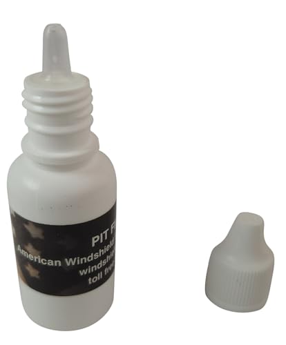 Windshield Repair Pit Filler Resin 3 Pack 10ml Each - Get 30ml Cracked Glass Pit Sealer in This 3 Pack - Works with Any Windshield Rock Chip Repair Kit and Bridge Injector - by American - size: Pit filler 3 pack