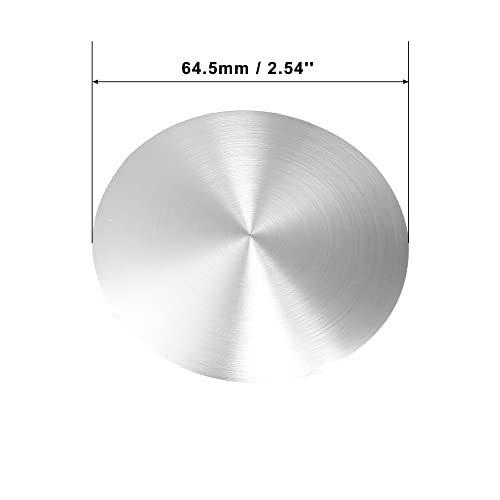 X AUTOHAUX 64.5mm Silver Tone Car Wheel Center Hub Caps 4pcs - size: 64.5mm