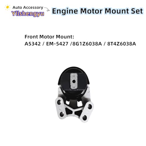 Engine Motor Mount Kit for Edge 2007-2014 & MKX 2007-2015 - size: 2007-2014 Ford Edge 3.5L