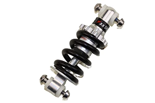 Trkimal Rear Shock Suspension Spring, Rear Shock Absorber for Gas Scooter Electric Bike Minimoto Dirt Bike ATV Quad Mini Pocket Bike Mountain bike (125MM/750LB) - size: 125 mm/340 kg