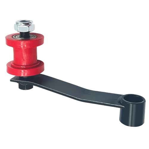 HOLATO Chain Tensioner Adjuster Roller Guide with Spring for Go Kart 4 Wheeler Atv Quad 110cc 125cc 150cc 200cc 250cc That Use 420 428 And 530 Chain Heavy Duty Part Red