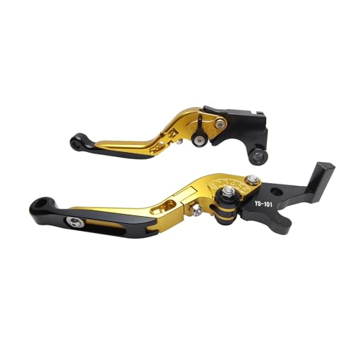 Brake Clutch Levers Replacement for Yamaha MT03 FZ03 R3 R25 15-25 - color: Gold