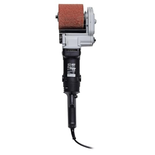Eastwood Contour SCT Surface Conditioning Tool With Storage Rack | Heavy Duty Automotive Metal Preparation Tools Includes 120 Grit Finishing Drum 80 and 120 Grit Stripping Drums