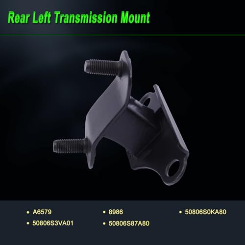 Set of 5 Engine Motor Mount Compatible with 1999-2004 Odyssey 3.5L - size: 1999-2004 Odyssey 3.5L V6