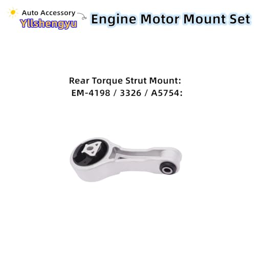 Engine Motor Mount Kit for 2011-2020 Journey 2.4L - size: 2011-2020 Dodge Journey 2.4L L4