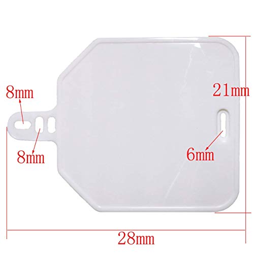 TDPRO Complete Fender Body Plastic Fairing Kit for Apollo Orion 110cc 125cc 150cc Pit Dirt Bike (White) - color: White