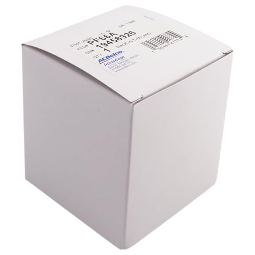 ACDelco dexosD SAE 0W-20 Diesel Oil & PF66A Filter Kit for 3.0L Duramax