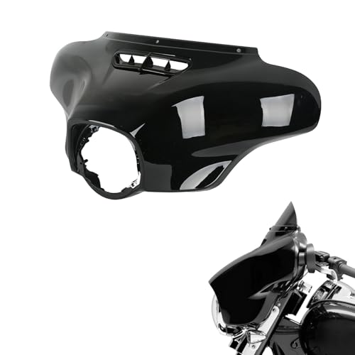 TCMT Outer Fairing Fit For Harley Touring 2014-2025 Electra Glide Street Glide Special Ultra Limited Tri Glide models - color: Vivid Black Outer Fairing