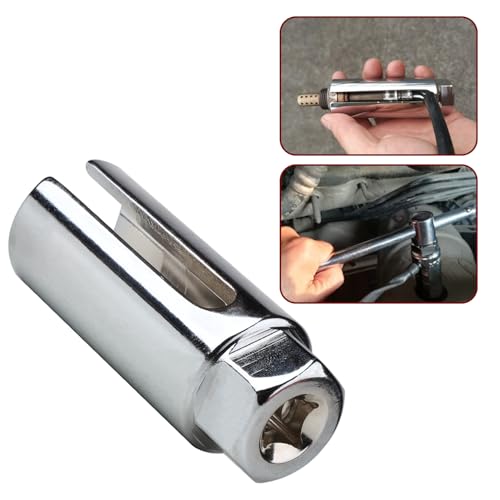 5 Pcs Automotive Oxygen Sensor Socket Wrench Remover tool and Thread Chaser Set