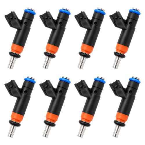 Fuel Injectors Compatible with Hemi 5.7L 6.1L Compatible with 2011-2018 Ram 1500 2500 3500 2006-2019 Dodge Charger 2009-2019 Durango 2005-2008 Magnum 2006-2019 Jeep Grand Cherokee OEM# FJ732