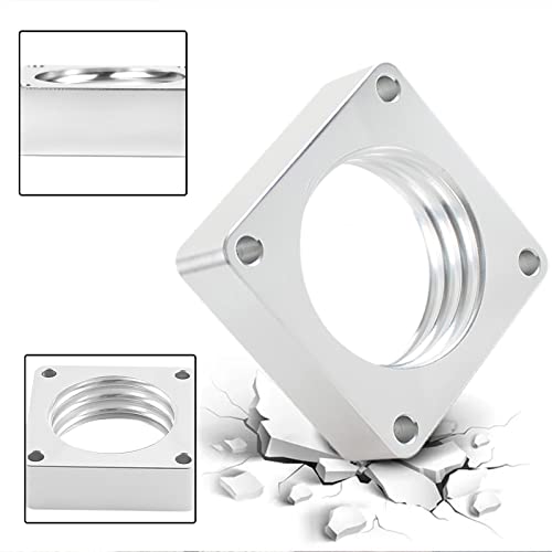 Throttle Body Spacer Compatible with Jeep Wrangler TJ YJ 1987-2006, Throttle Body Spacer Compatible with Cherokee XJ 1984-2001