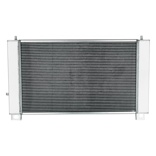 4 Row Aluminum Radiator for 1999-2013 Chevy Silverado GMC Sierra 1500 2500 4.8L 5.3L, Full Performance Aluminium Radiators, Automotive Replacement Radiator