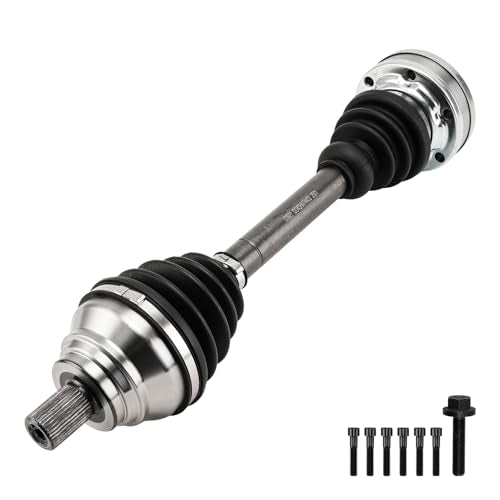 Torchbeam Front Left CV Axle Shaft Fits Volkswagen 2006-2018 Jetta, Volkswagen 2009-2017 CC, Volkswagen 2006-2014 GTI, Volkswagen 2006-2008 2010 Passat, Volkswagen 2007-2016 Eos, Axle Shaft NCV72100 - size: Jetta 2006-2018 Front Left
