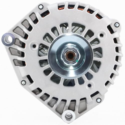 Alternator High Output 253 AMP Replacement New for 2001-2004 Chevrolet Silverado Express 1500 2500, Suburba 1500 2500, GMC Sierra Savana 1500 2500 4.3 4.8 5.3 6.0 6.6 8.1L, 10464405 15263859 19244751