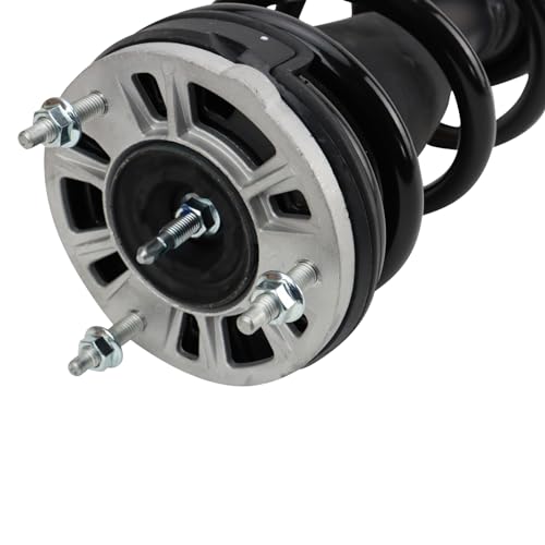 TRQ Front Suspension Kit Shock & Spring Strut Assembly Sway Bar Stabilizer - style: PSA29066