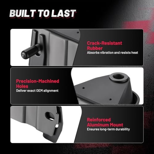 BDFHYK Front Engine Motor Mount Set Compatible with Jeep TJ & Wrangler - size: 1997-2006 Jeep Wrangler