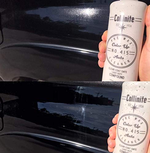 Collinite 415 Color Up Cleaner Compound-Stain/Oxidation Remover. Easy to Use Formula Restores Shine/Enhances Look. Preps Surface Fast for Wax Protection. For Cars, Trucks, RV’s, Fiberglass (16 fl oz)