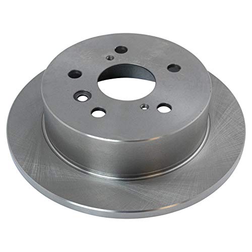 TRQ Rear Ceramic Brake Pad and Rotor Set - style: BKA10921