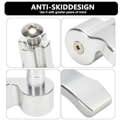 Thumb Throttle Compatible with Polaris Sportsman 450/550/570/850/1000 - color: silver
