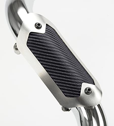 Design Engineering Flexible Onyx 3.5" x 6.5" Heat Shield with Metal Trim Ri - color: Onyx, size: 3.5" x 6.5"