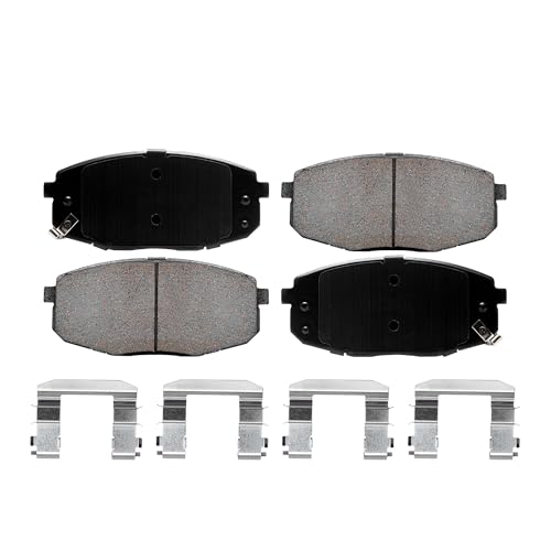 Detroit Axle - Front Brake Pads for 2010-2013 Kia Forte Forte Koup - size: 4P1201952/Kit