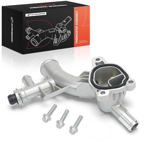 A-Premium Upgraded Aluminum Coolant Housing Water Outlet - style: Water Outlet