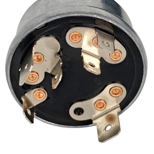 XYZIL Ignition Switch C5NN11N501A D3NN11N501A Compatible with Ford Tractor 2600 3600 3000 4000 4600 3230 3430 3930 4630 4830 5030 8530 8630 8730 530 531 532 535 540 545 550 555 5500-50