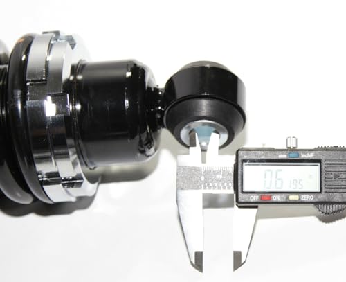 Rear Street Rod Coil Over Shock SET w/350 Pound Black Coated Springs - size: Spring Rate 350Pound