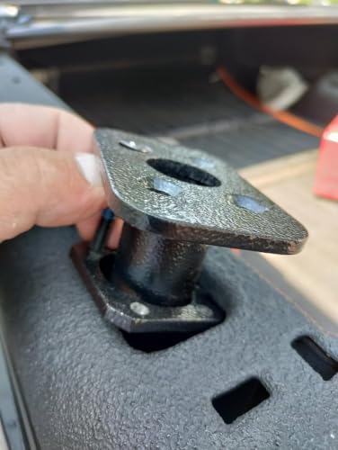 Hatchlift - Truck Bed Grab Handle & Flag Holder Post Dual Use No Drill