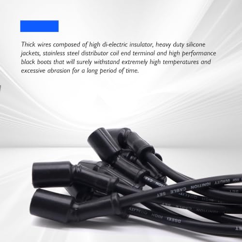 924-2077 Ignition Spark Plug Wires Compatible with Chrysler Aspen - style: 924-2077