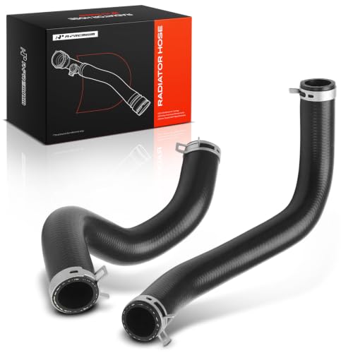 A-Premium Upper and Lower Engine Radiator Coolant Hose - size: Upper and Lower