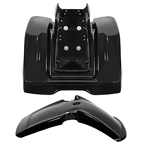 KUAFU Fender Compatible with 1983-1985 ATC200X 3-Wheeler - size: Black