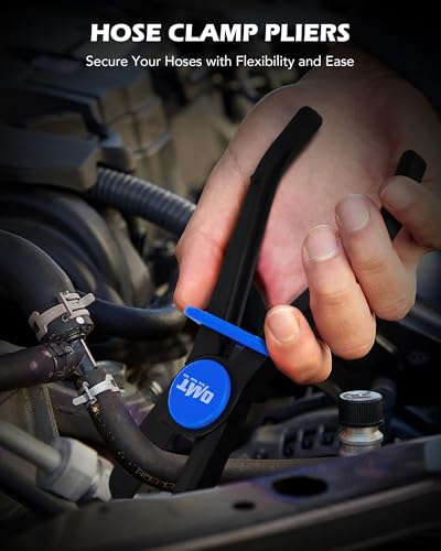OMT Hose Pinch Off Pliers, 3 Pc Long Reach Hose Clamp Set For Brake Lines - style: Straight