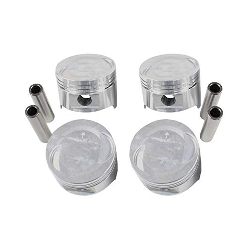 DNJ P500.20 Oversize Piston Set for 1986-1995 Suzuki Samurai Sidekick Swift 1.3L L4 8V SOHC 1298cc - size: 2. Oversize 0.20 In. (.50mm)