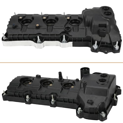 Engine Valve Covers Compatible with Ford F-150, Edge, Explorer, Mustang, Transit & Lincoln MKZ MKX 3.5L 3.7L (2011-2020) Non-Turbo, Direct Replace Part # BR3Z6582U BR3Z6582R