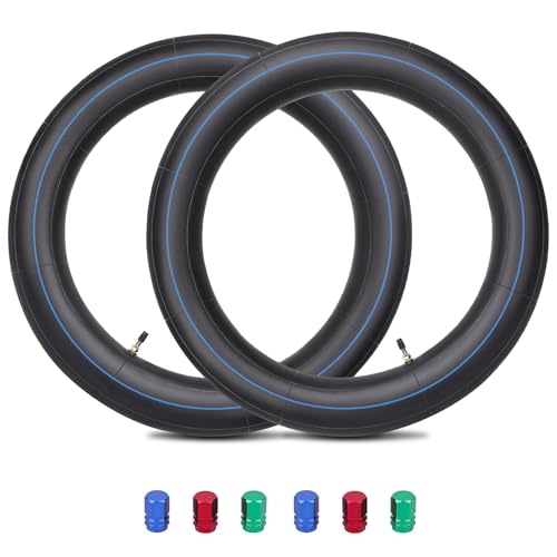 2 Packs 460-17 Motorcycle Inner Tube 130/80-17 140/70-17 - color: 2 Pack, size: 460-17*2