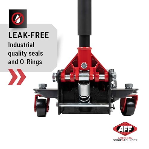 AFF 2 Ton Floor Jack - Low Profile Car Jack with Lightning Lift Hydraulic - Heavy Duty - style: Standard Chassis
