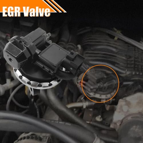 EGV1033 EGR Valve for 2005-2007 Ford E-150 2005-2007 E-250 2004-2006 F-150 - size: EGR Valve EGV1033